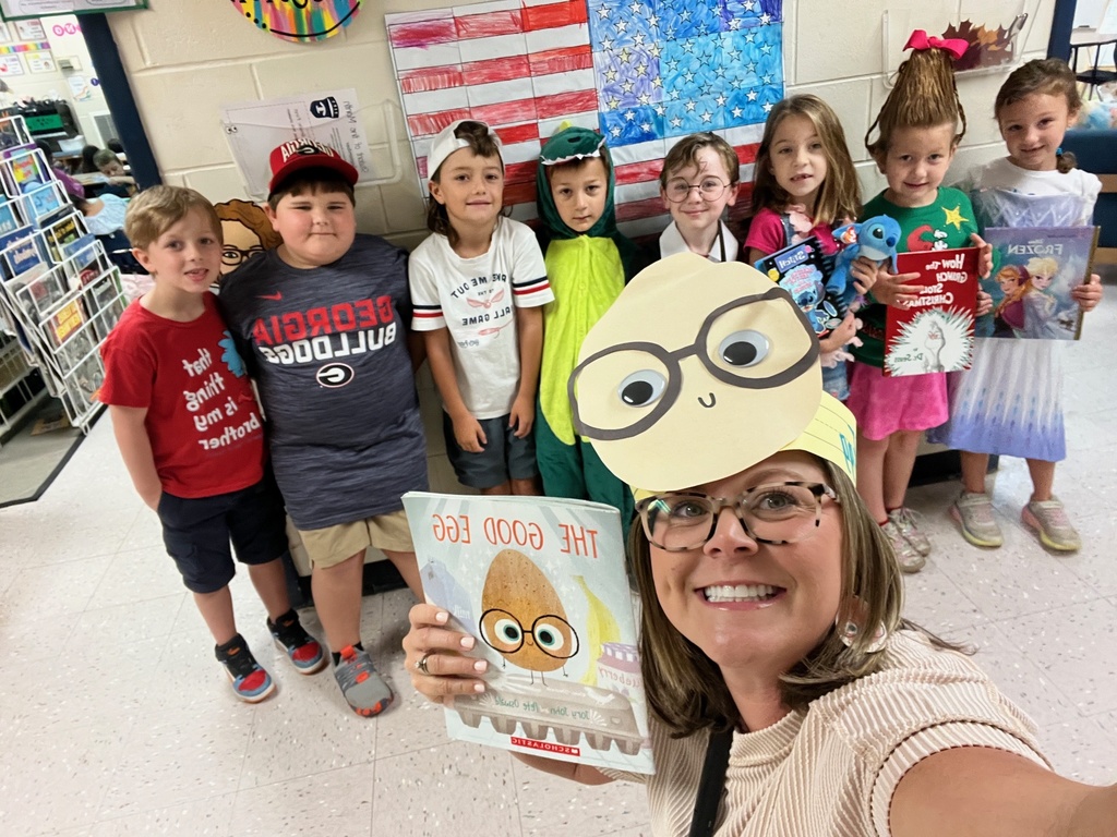 Students/staff dress up as their favorite book character.