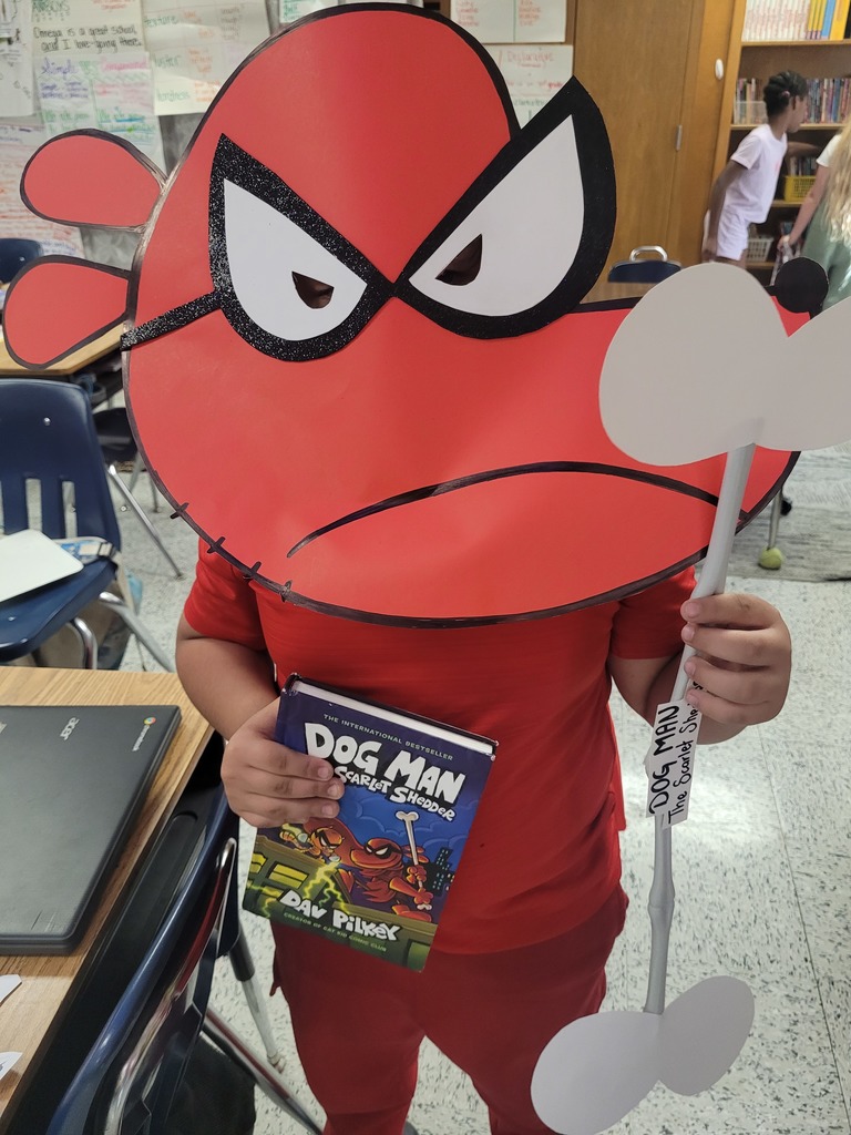Students/staff dress up as their favorite book character.