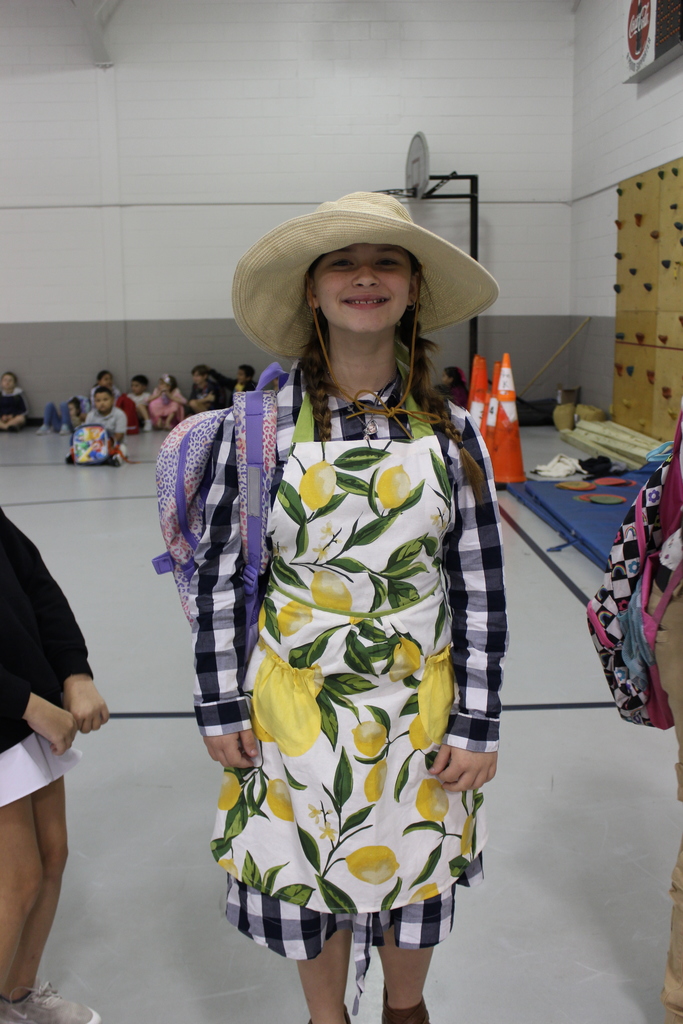 Students/staff dress up as their favorite book character.