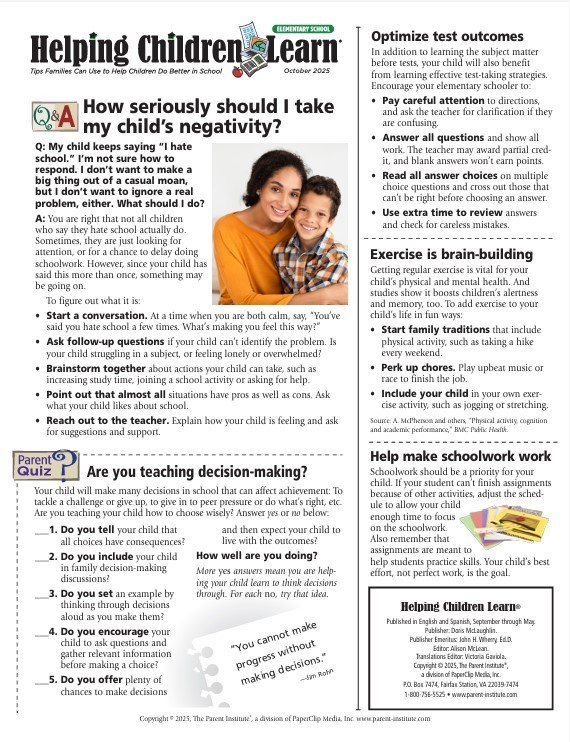 Helping Children Learn October Newsletter p. 2