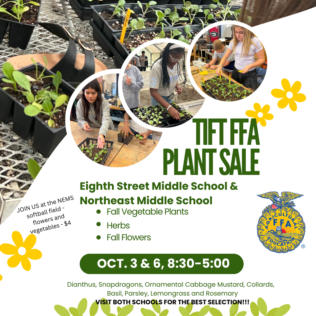 TIFT FFA PLANT SALE 