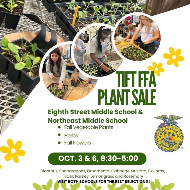 FFA Fall 2025 Plant Sale