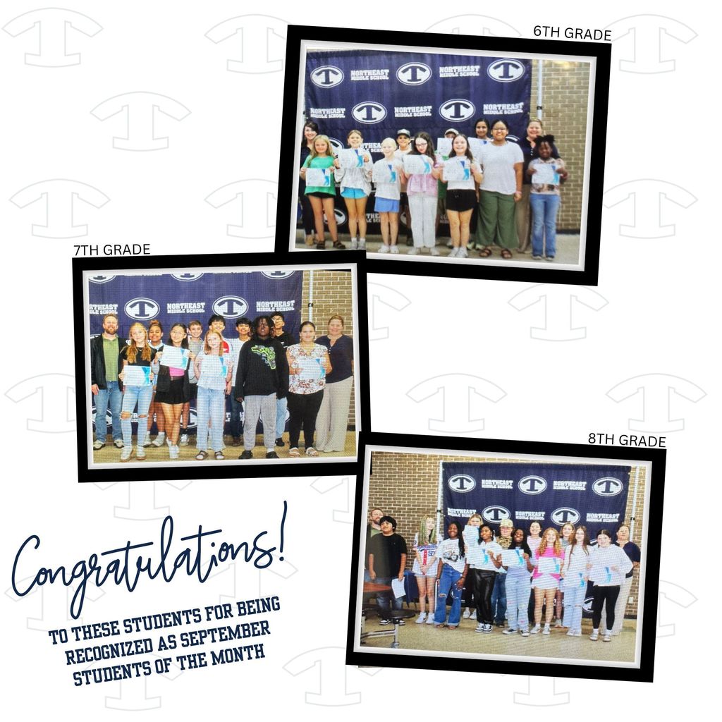 NEMS SEPTEMBER STUDENTS OF THE MONTH