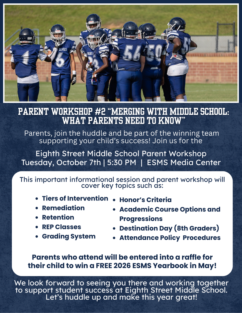 ESMS Parent Workshop #2