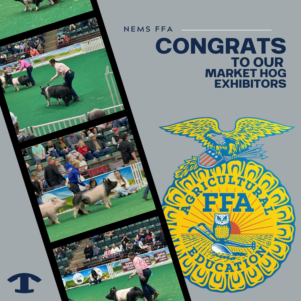 CONGRATS to our MARKET HOG EXHIBITORS!