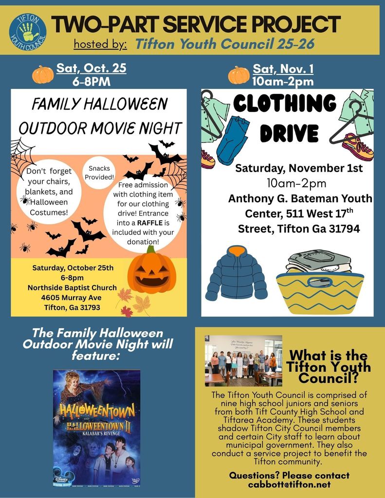 Two Part Service Project Tifton Youth Council