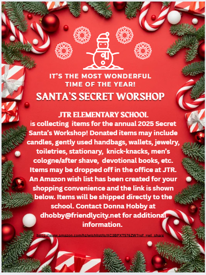 Donations needed for Secret Santa Workshop