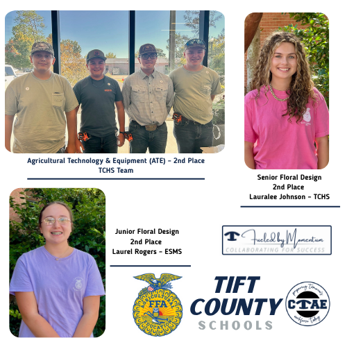 FFA Area V CDE winners