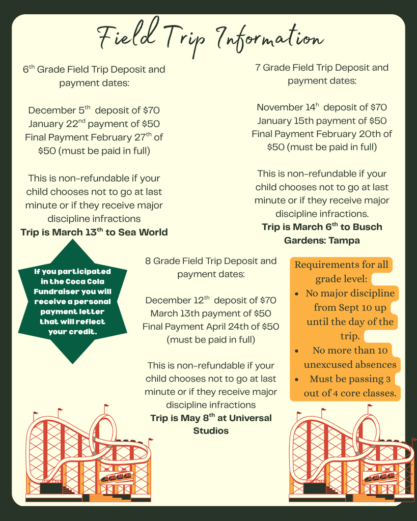 Field Trip Information