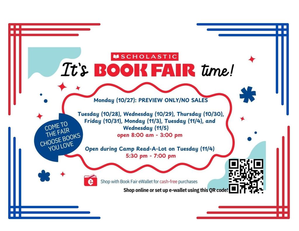 Book Fair Schedule English