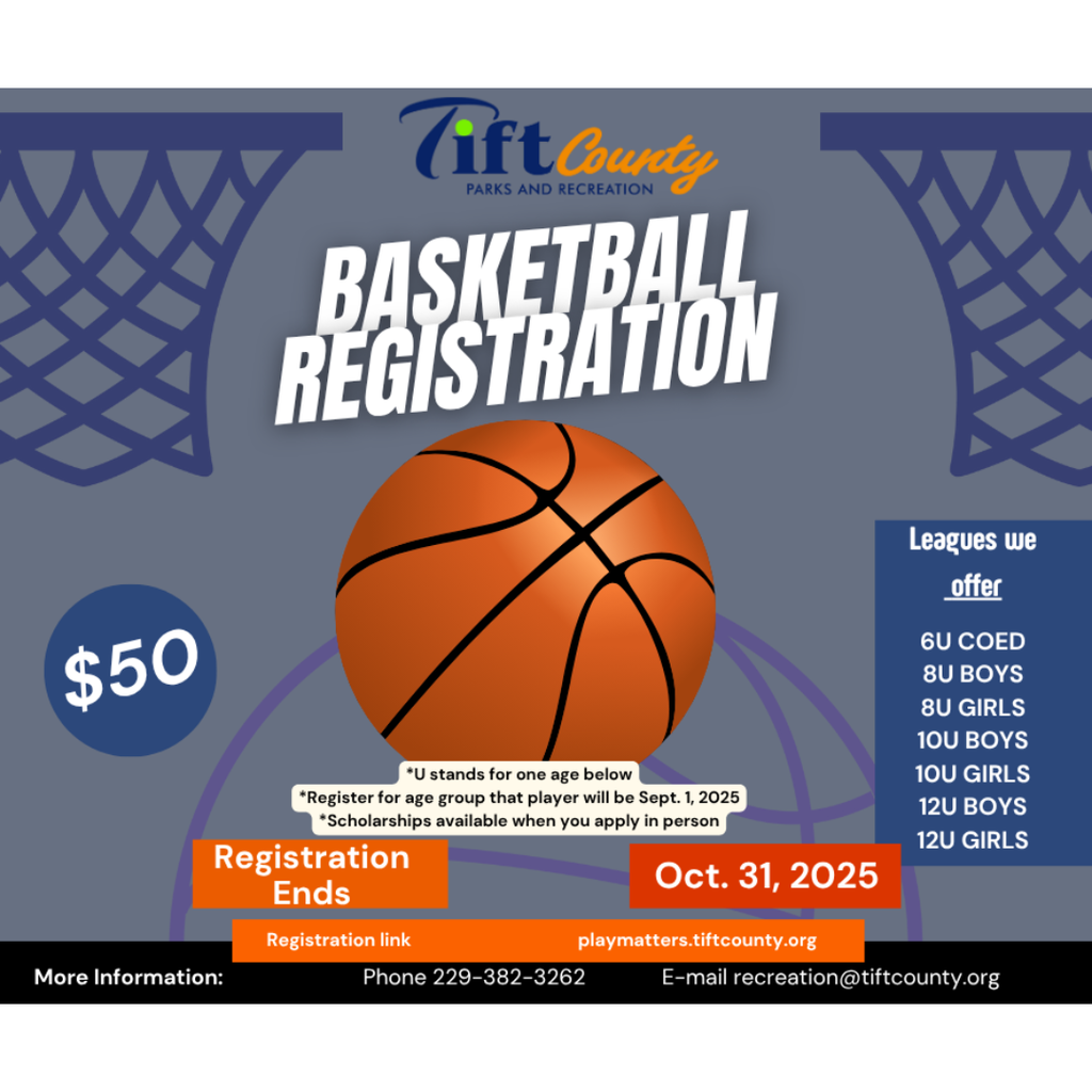 TCRD Basketball Registration