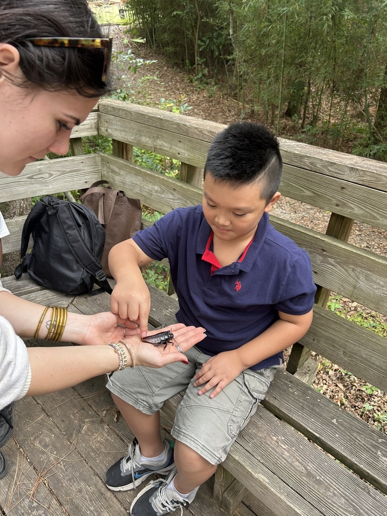 Students learn about animal science.