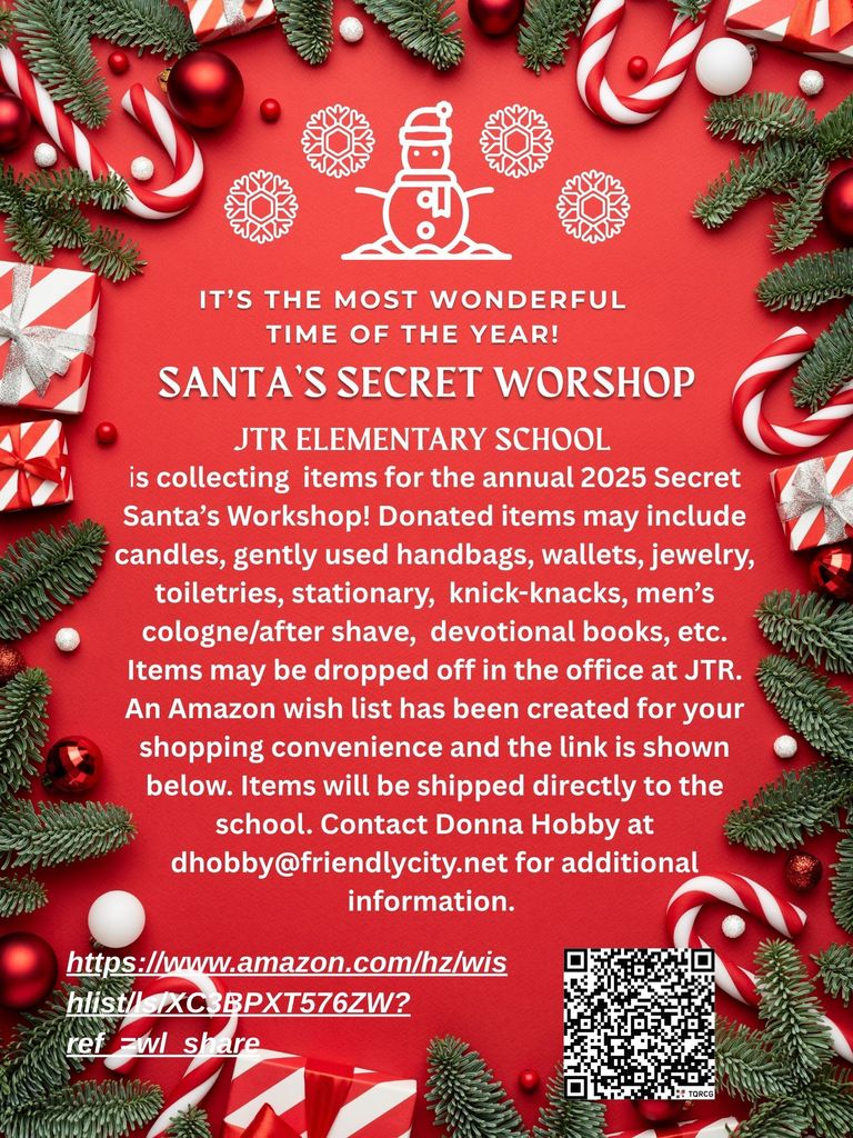 Santa's Secret Workshop flyer