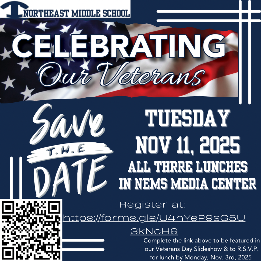 NEMS VETERANS DAY CELEBRATION IS TOMORROW!