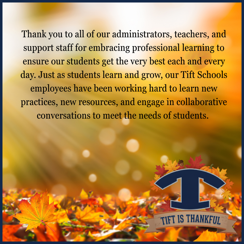 Tift is Thankful