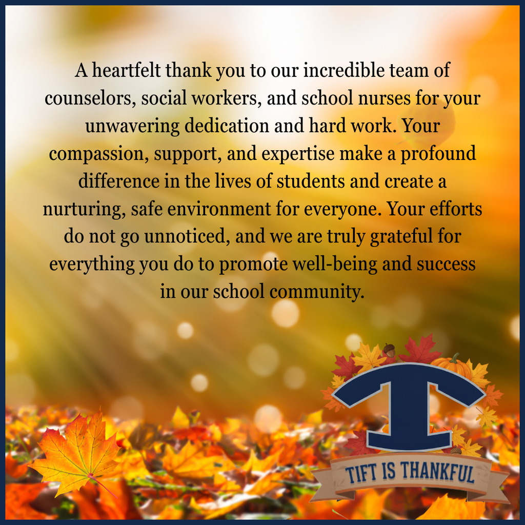 Tift is Thankful