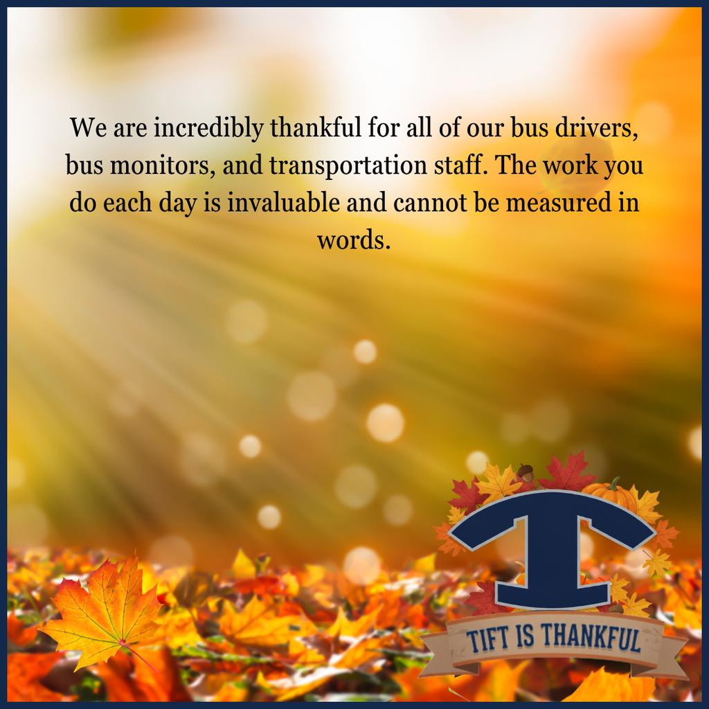 Tift is Thankful