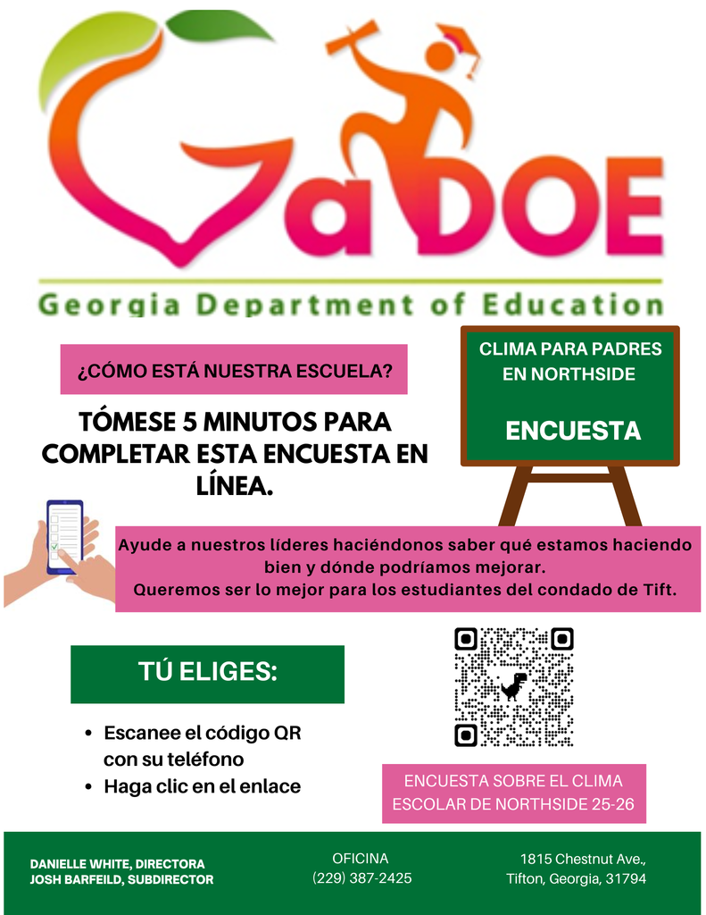 Northside Parent Climate Survey Spanish