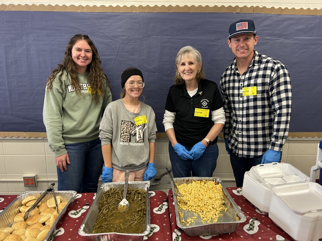 Northside Baptist provides a meal for the faculty and staff.