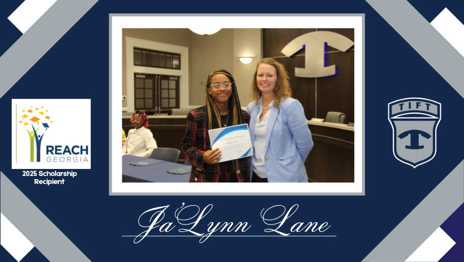 Reach Scholarship Recipient