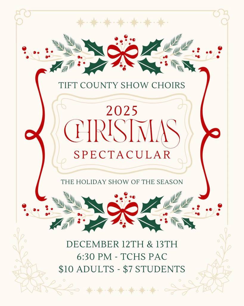 Christmas Spectacular Flyer