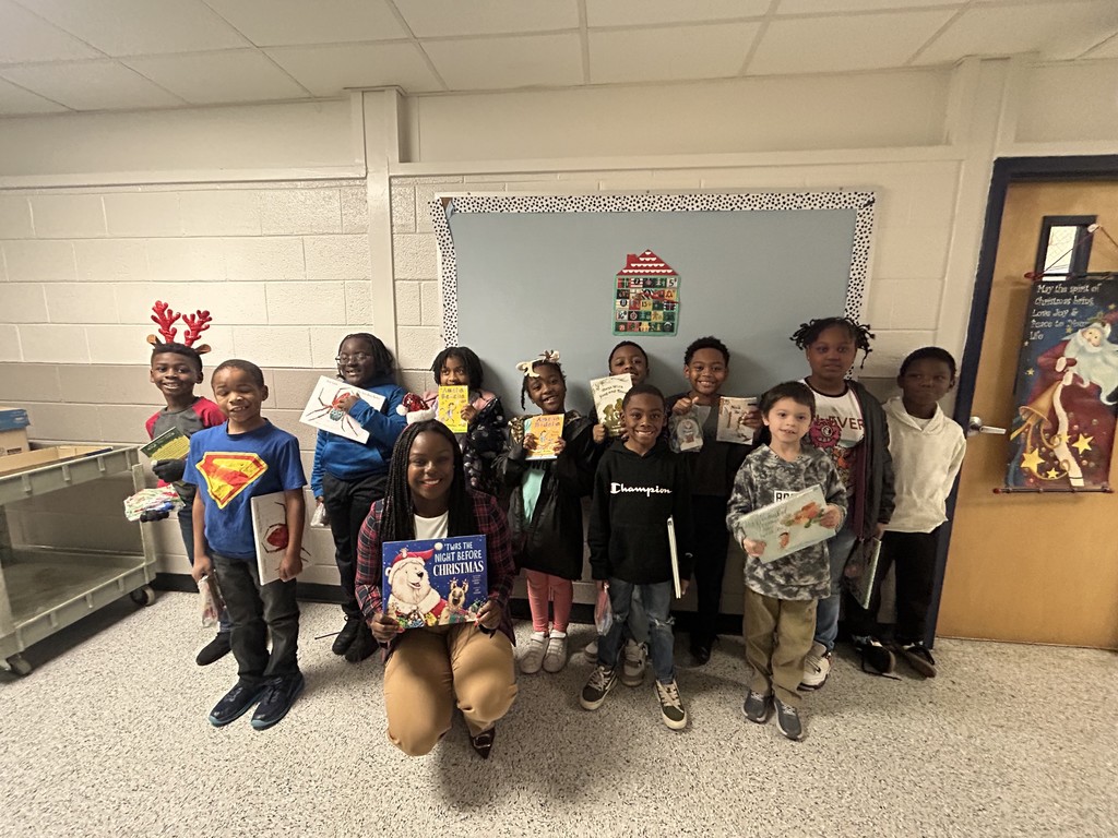 Students received a book from Transforming Students Joyfully!