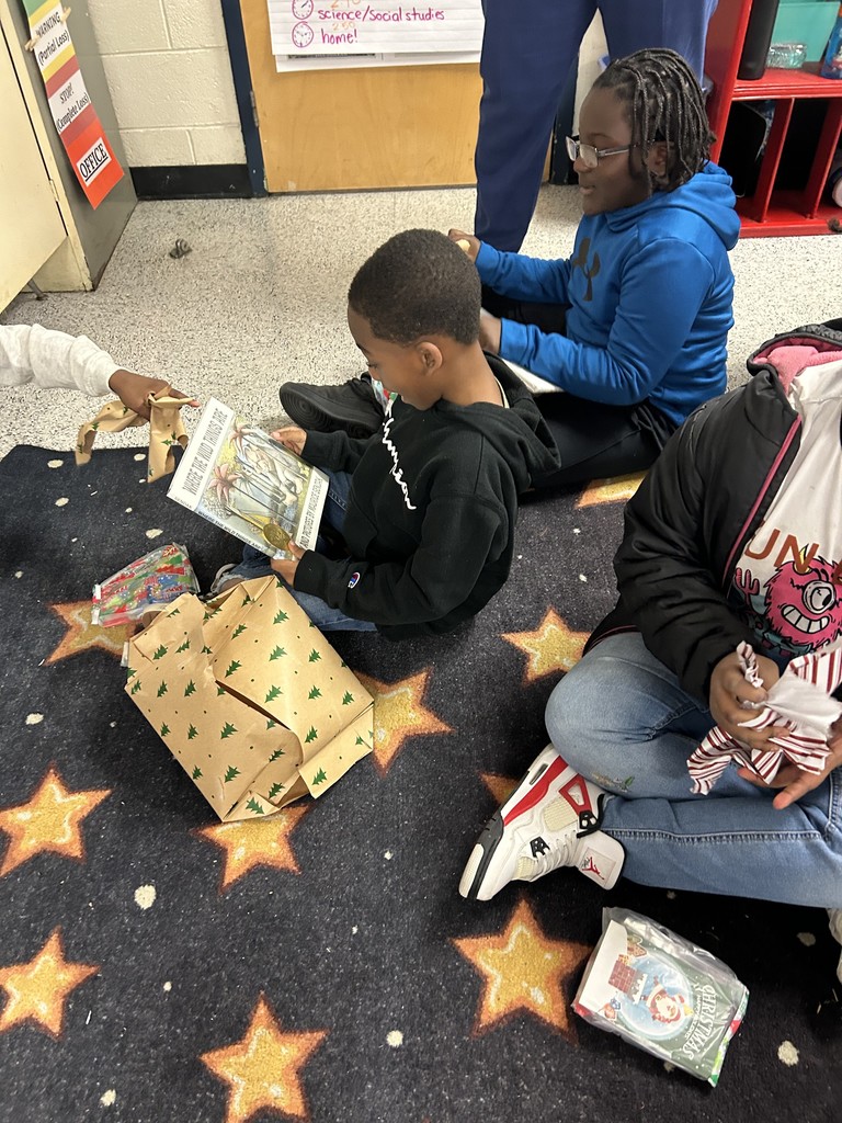 Students received a book from Transforming Students Joyfully!