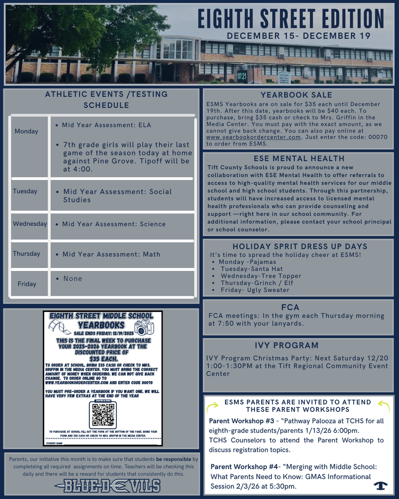 Eighth Street Edition Dec. 15-Dec.19