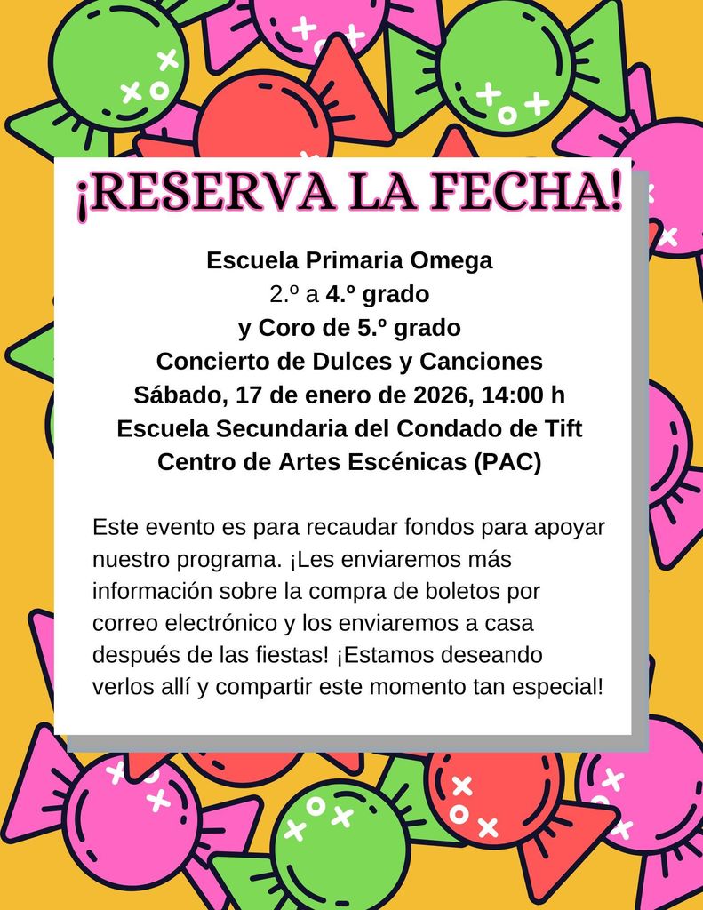 Omega Elementary School Sweets and Songs Concert 