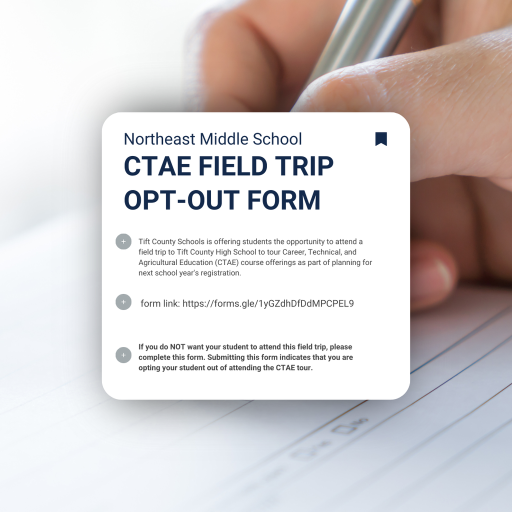 NEMS CTAE OPT-OUT FORM
