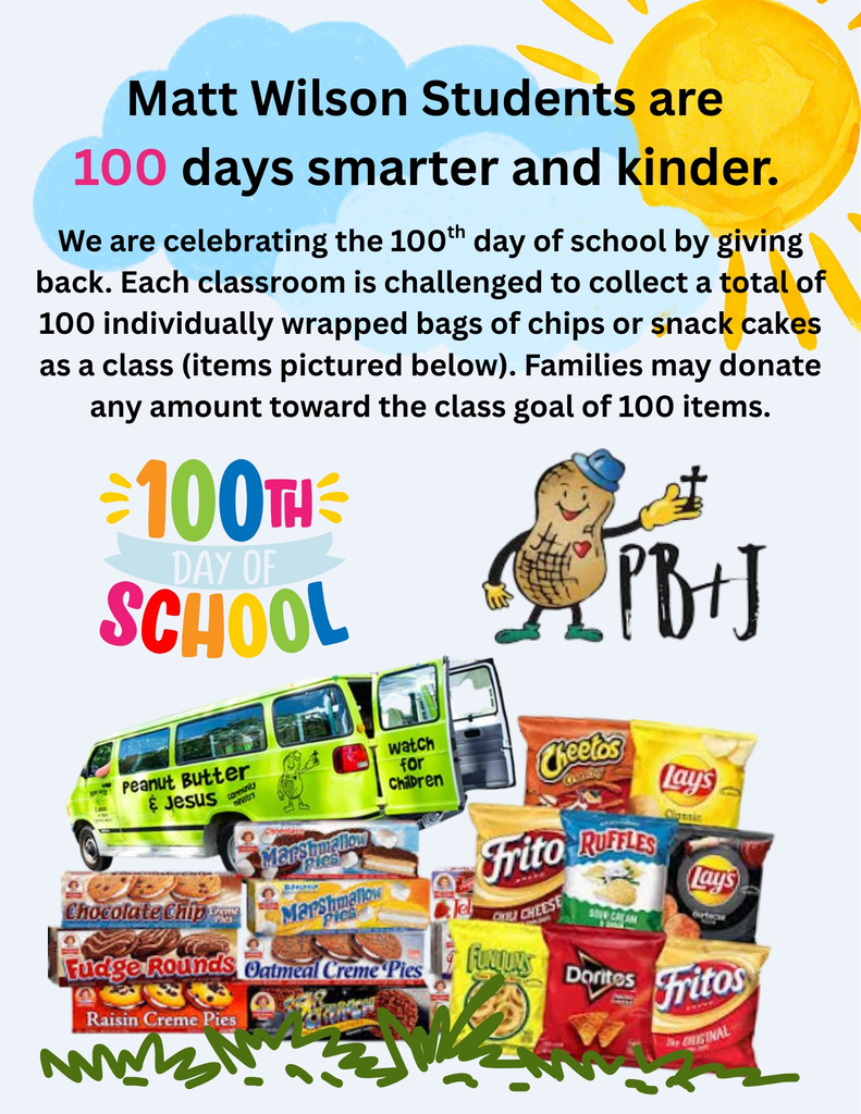 100th Day of School of Giving