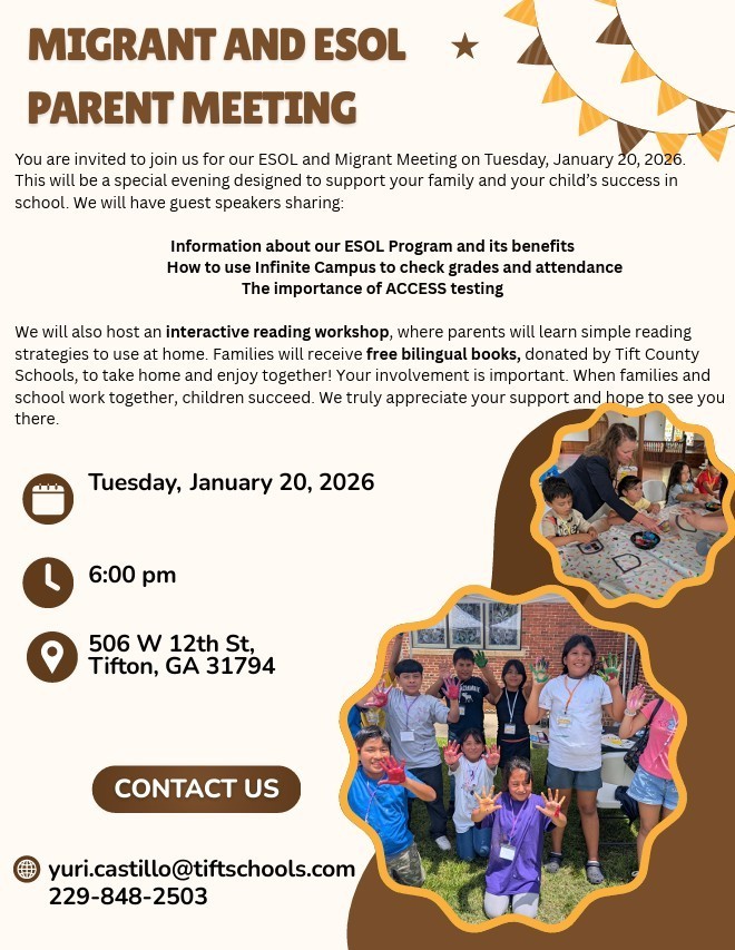 English copy of Migrant and ESOL Parent Meeting