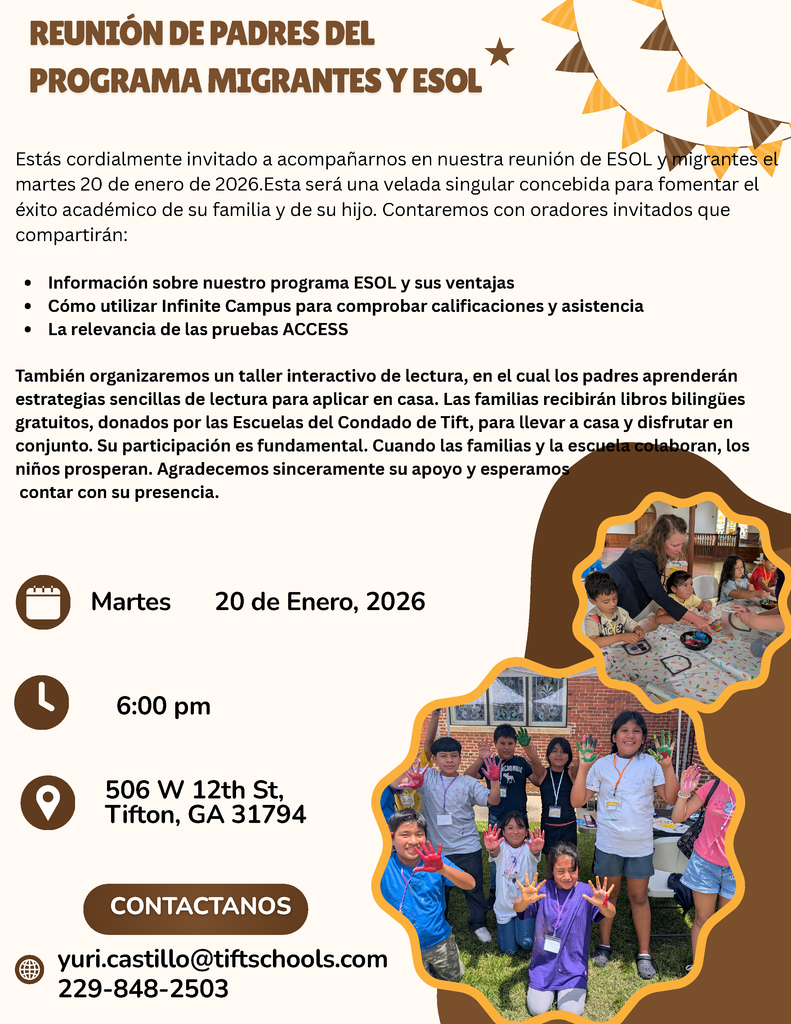 Migrant and ESOL Parent Meeting