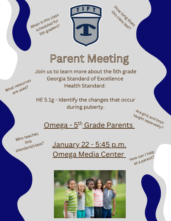 Parent Meeting Flyer