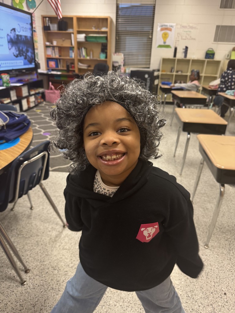 Students dress up for the 100th day of school!