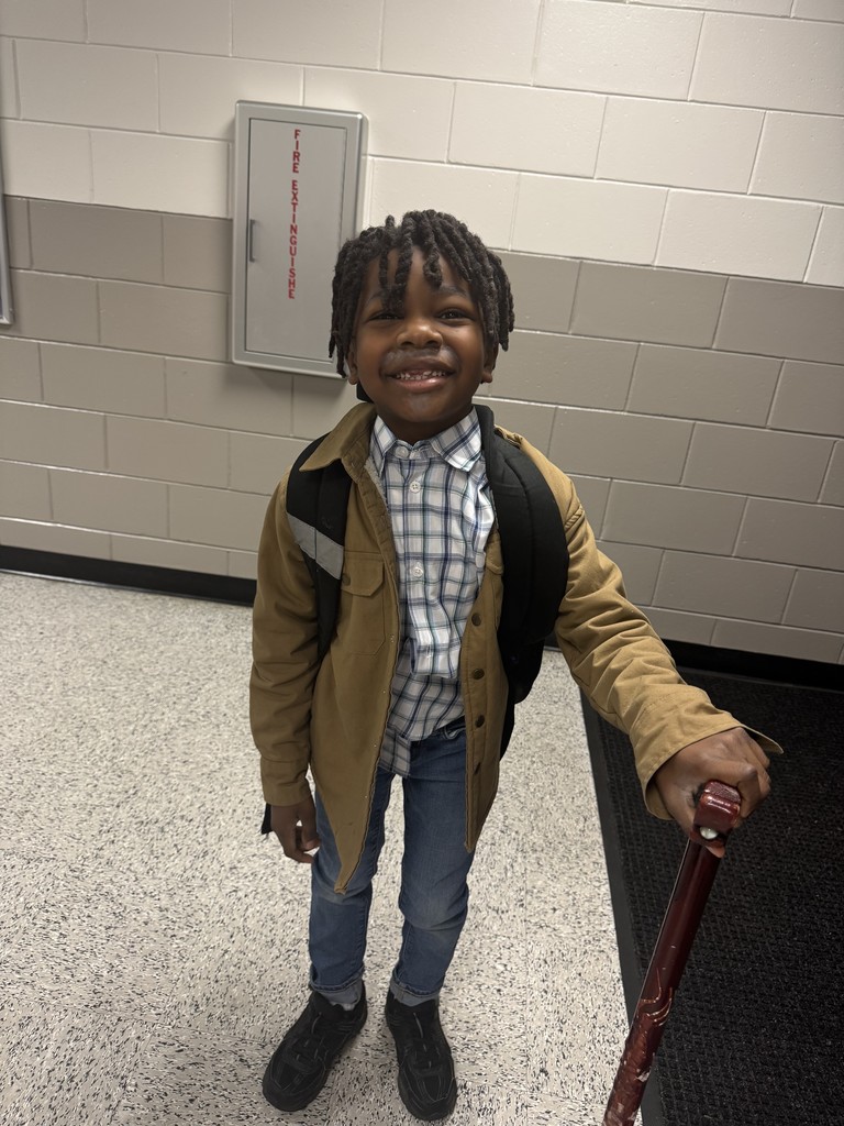 Students dress up for the 100th day of school!