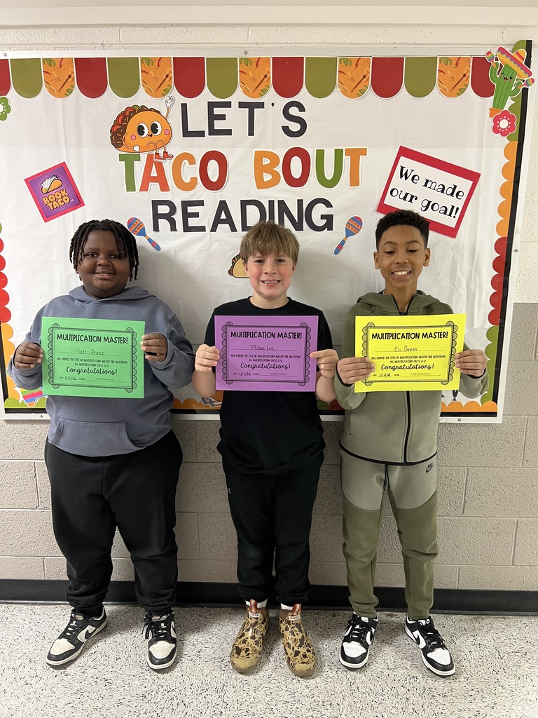 Students learn math facts!