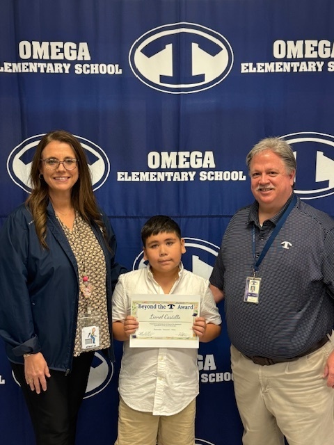 Beyond the T at Omega Elementary School Award