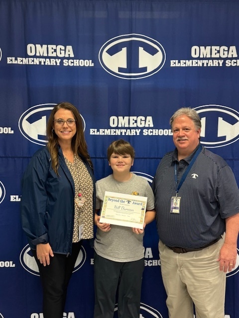 Beyond the T at Omega Elementary School Award