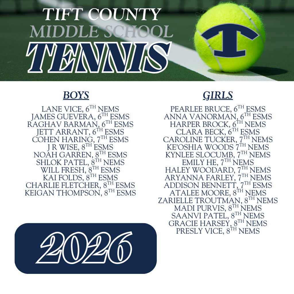 Middle School Tennis