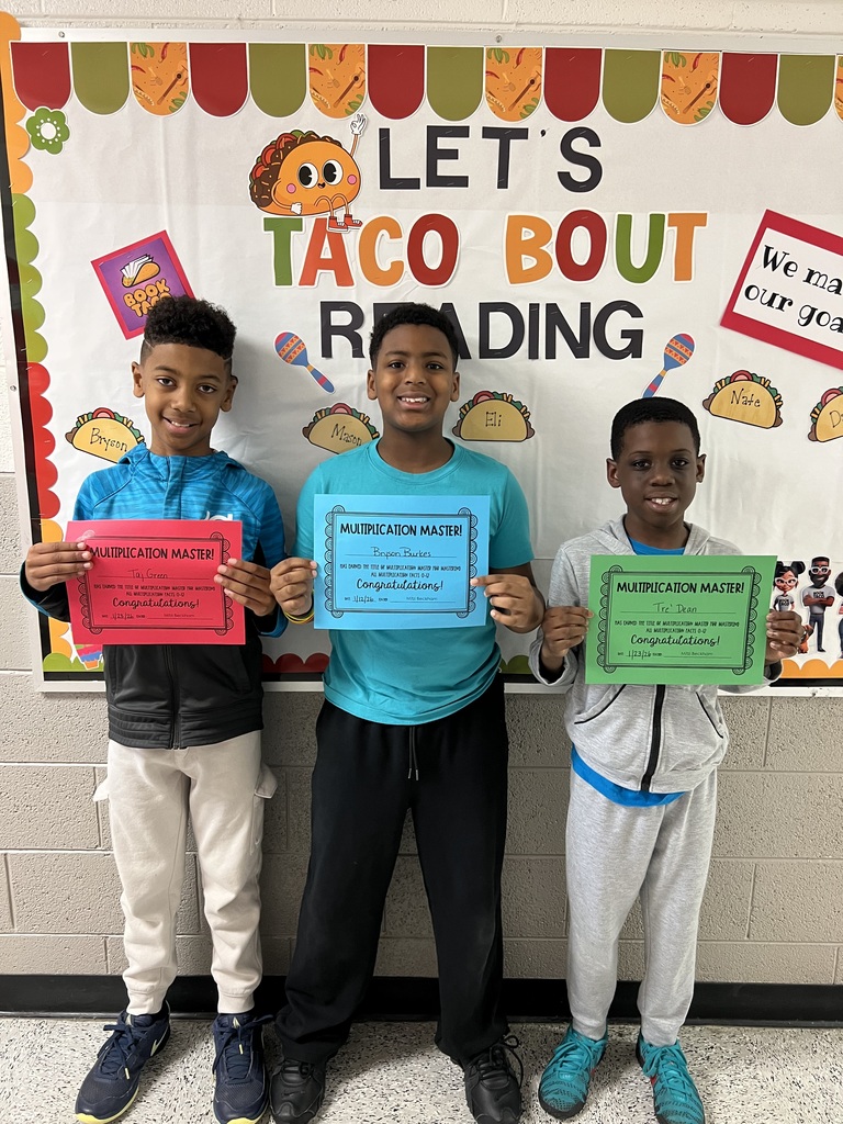 Congratulations on mastering math facts!