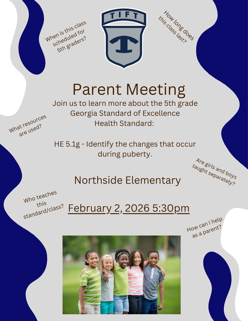 5th grade parent meeting about GSE Health Standard HE 5.1g
