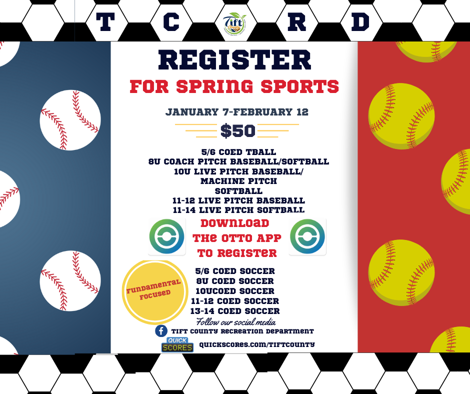 TCRD Spring Sports