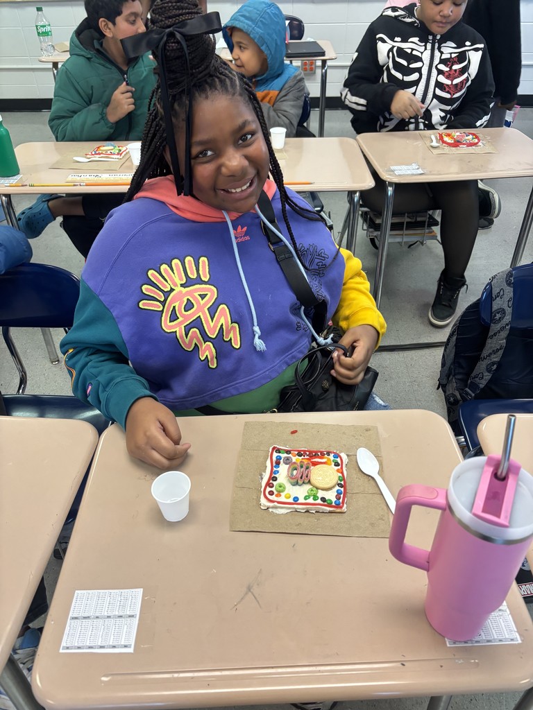 Students created edible cell models. 