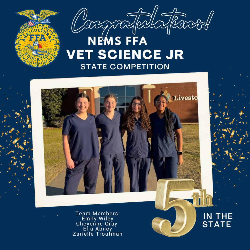 NEMS FFA VET SCIENCE STATE COMPETITION