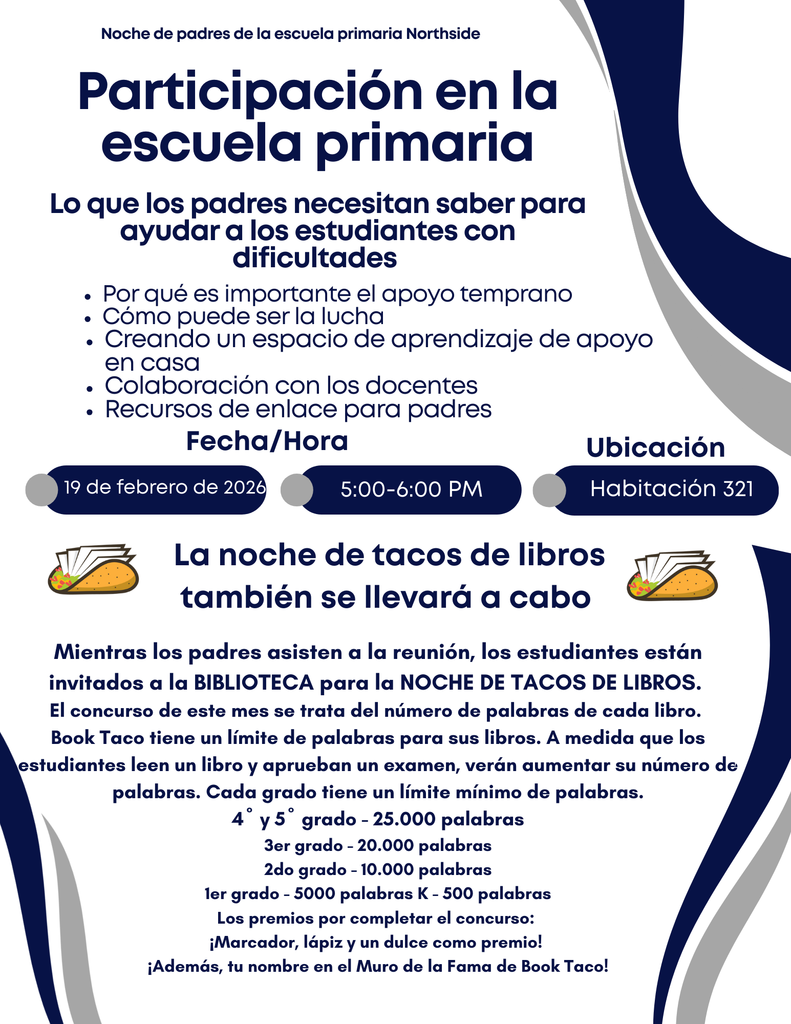 February Parent  Engagement Meeting