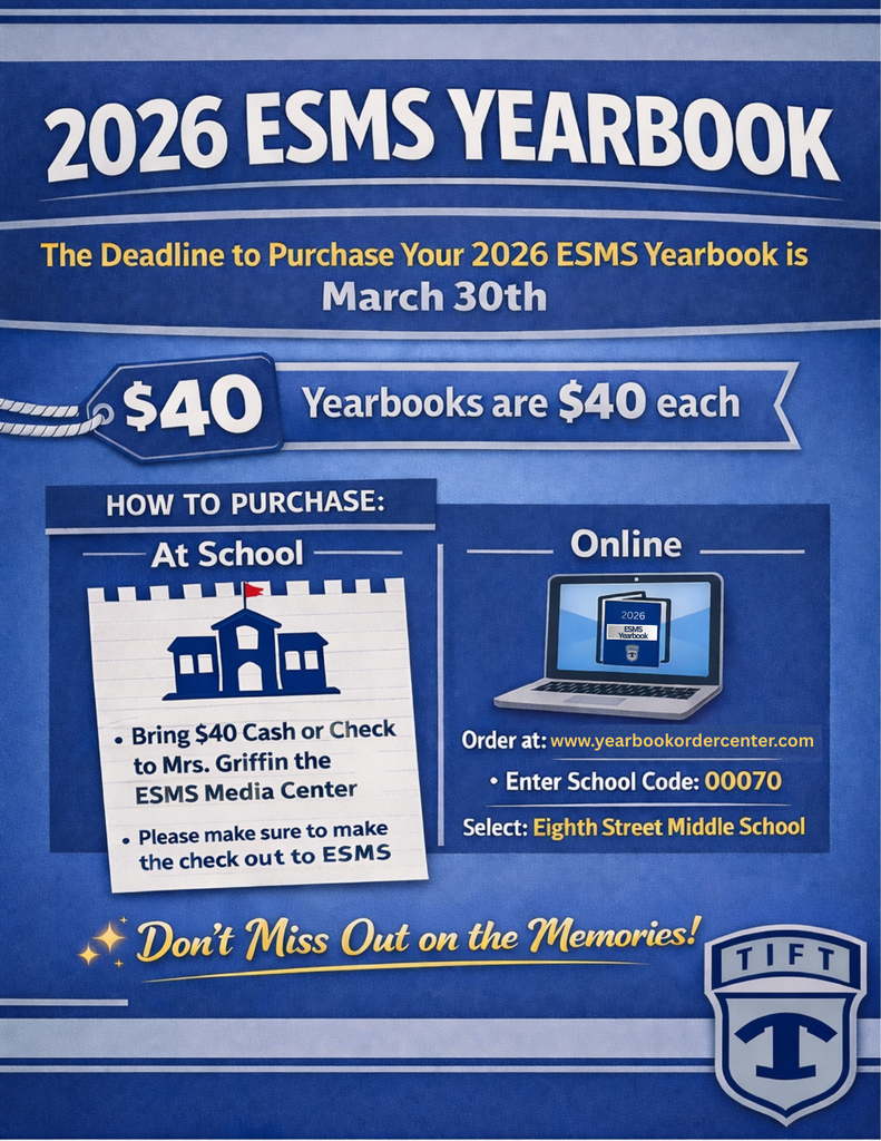 Yearbook Sales Flyer with Deadline of March 30th