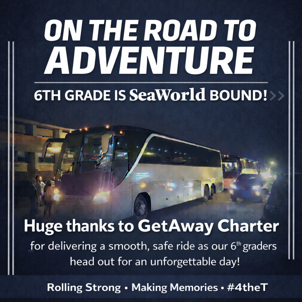 6th Grade SeaWorld Trip