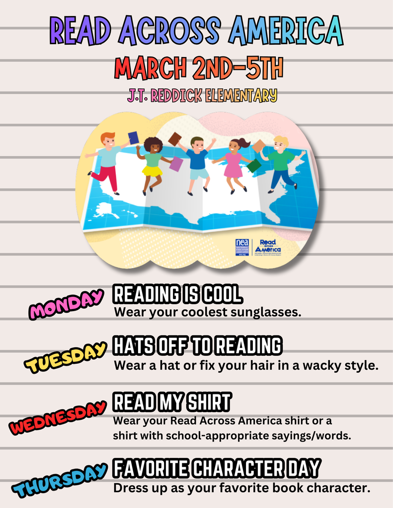Read Across America Dress Up Days