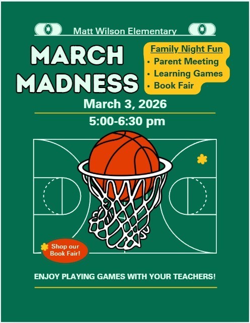 English March Madness Flyer